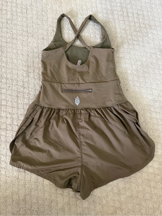 FP Movement by Free People Pants - Free People Movement Brown Athletic Romper s/p